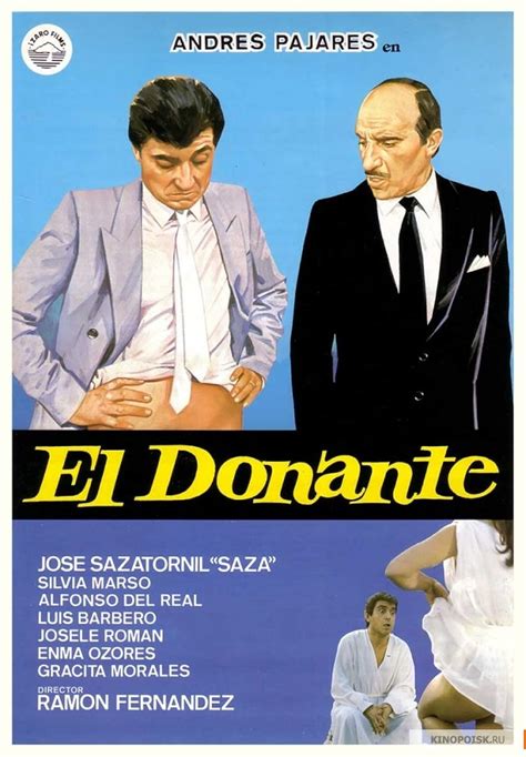 El donante (1985) film online,Ramón Fernández,Andrés Pajares,José Sazatornil,Silvia Marsó,Alfonso del Real,Andrés Pajares